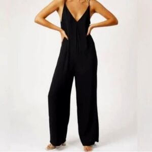 Silk & Salt Formal Low Cut Jumpsuit
